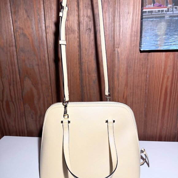Kate Spade New York Dome Crossbody Satchel in Vanilla Cream - Picture 4 of 7